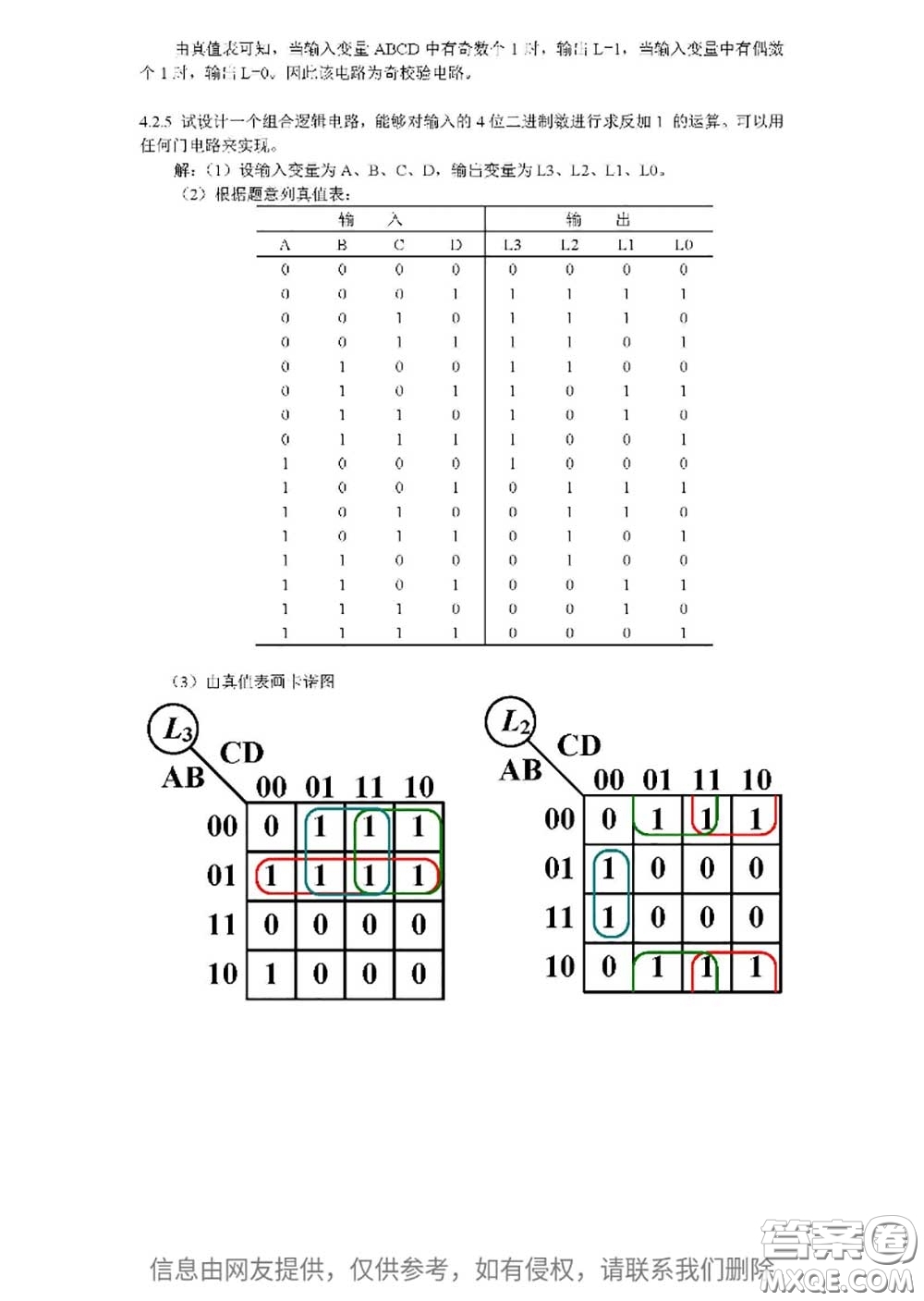 高等教育出版社2020電子技術(shù)基礎(chǔ)數(shù)字部分第5版課后習(xí)題答案