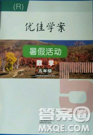 云南教育出版社2020年優(yōu)佳學(xué)案暑假活動(dòng)數(shù)學(xué)五年級(jí)人教版答案