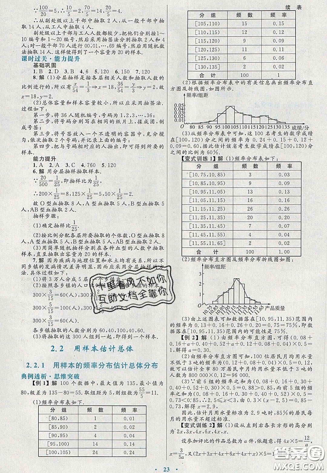 2021高中同步測控優(yōu)化設計數(shù)學必修3人教A版福建專版答案