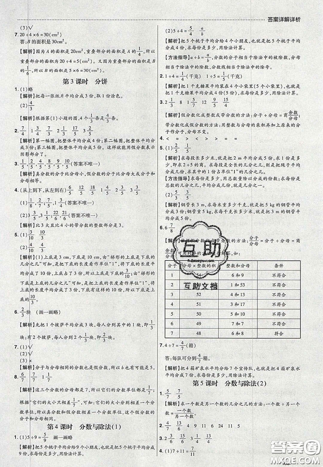 2020年學(xué)習(xí)委員小學(xué)數(shù)學(xué)五年級(jí)上冊(cè)北師大版答案