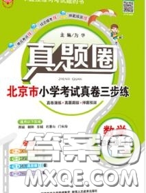 2020年北京市真題圈小學(xué)考試真卷三步練四年級(jí)數(shù)學(xué)上冊(cè)答案