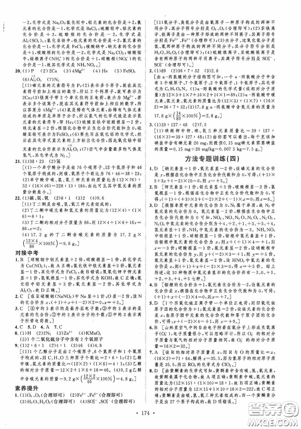 陜西人民出版社2020實(shí)驗(yàn)教材新學(xué)案九年級(jí)化學(xué)上冊(cè)人教版答案