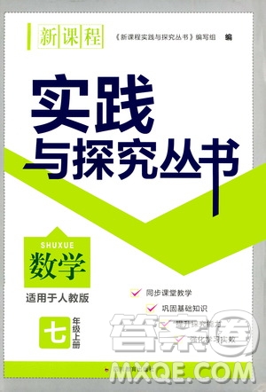 四川教育出版社2020年新課程實(shí)踐與探究叢書數(shù)學(xué)七年級上冊人教版答案