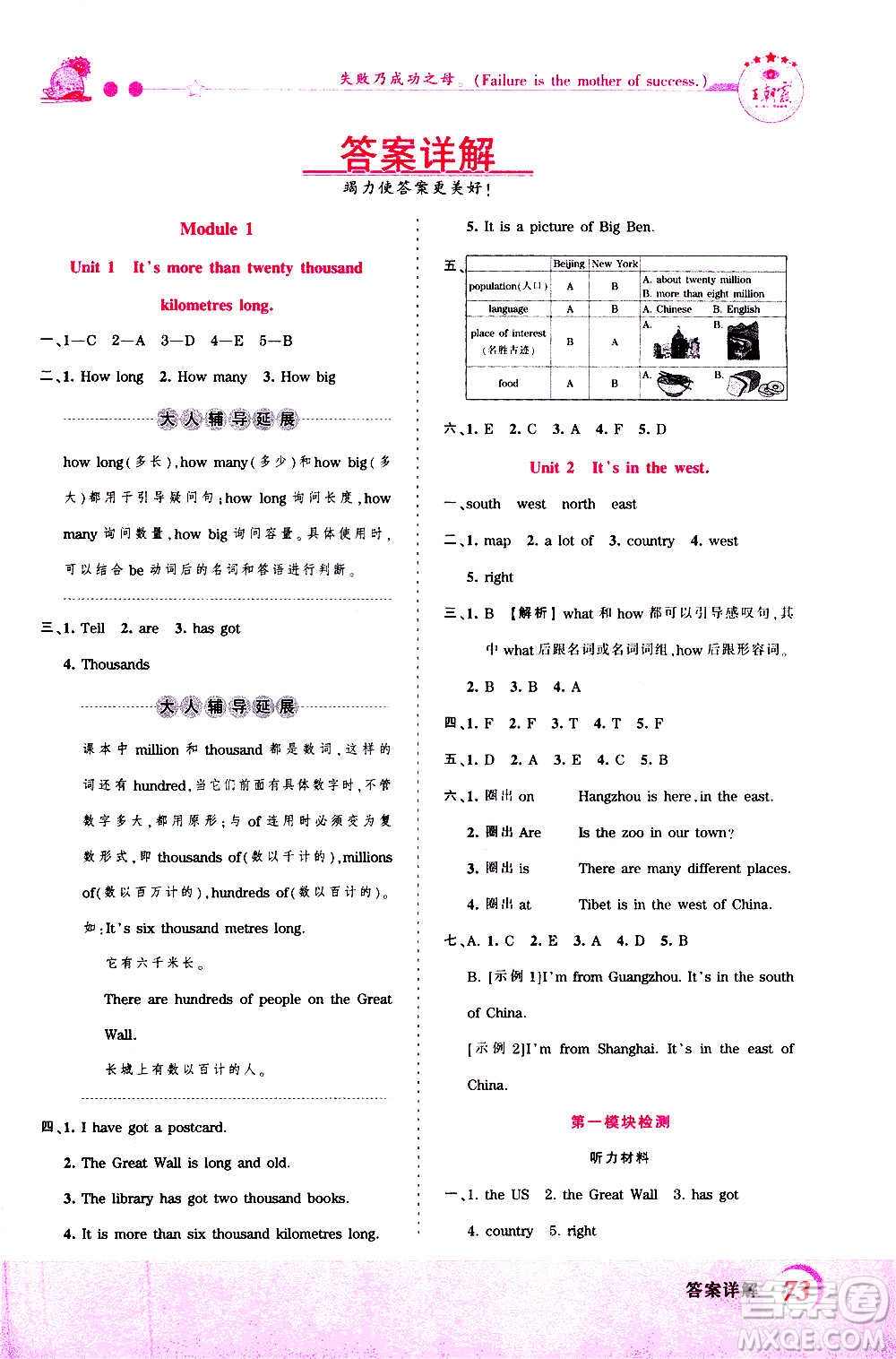 2020秋王朝霞創(chuàng)維新課堂同步優(yōu)化訓(xùn)練英語(yǔ)六年級(jí)上冊(cè)WY外研版答案