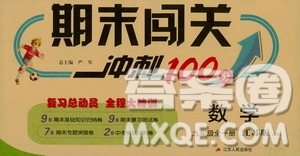 江蘇人民出版社2020年期末闖關(guān)沖刺100分?jǐn)?shù)學(xué)九年級(jí)全一冊(cè)江蘇版答案