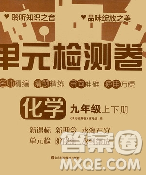 山東科學(xué)技術(shù)出版社2020單元檢測(cè)卷化學(xué)九年級(jí)上下冊(cè)人教版答案