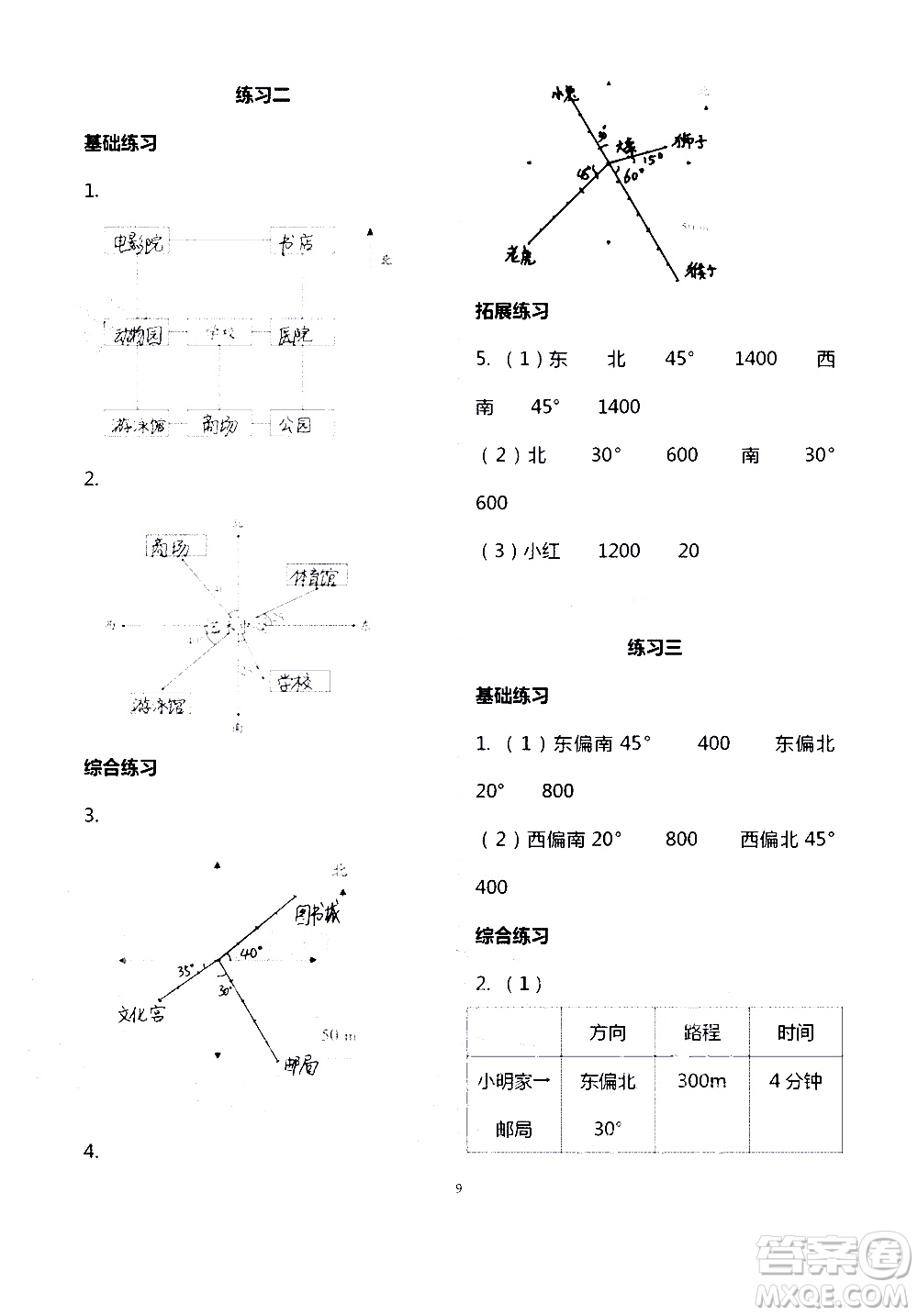 寧夏人民教育出版社2020學(xué)習(xí)之友數(shù)學(xué)六年級(jí)上冊(cè)人教版答案