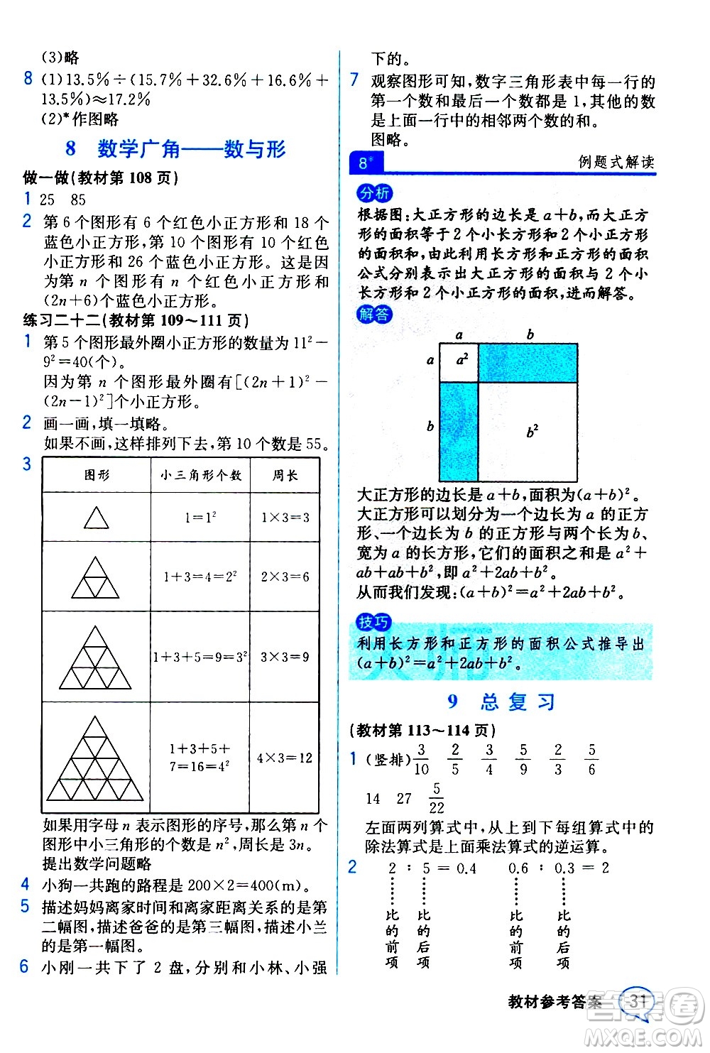 人民教育出版社2020教材解讀數(shù)學(xué)六年級(jí)上冊(cè)人教版答案