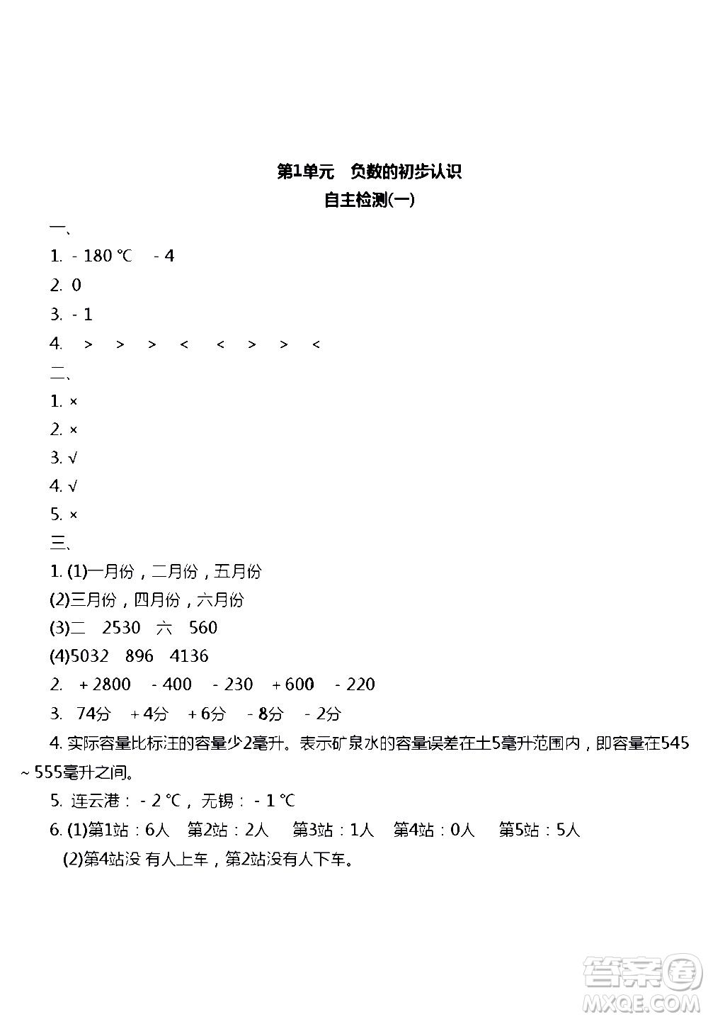 江蘇人民出版社2020伴你學(xué)數(shù)學(xué)五年級上冊蘇教版答案