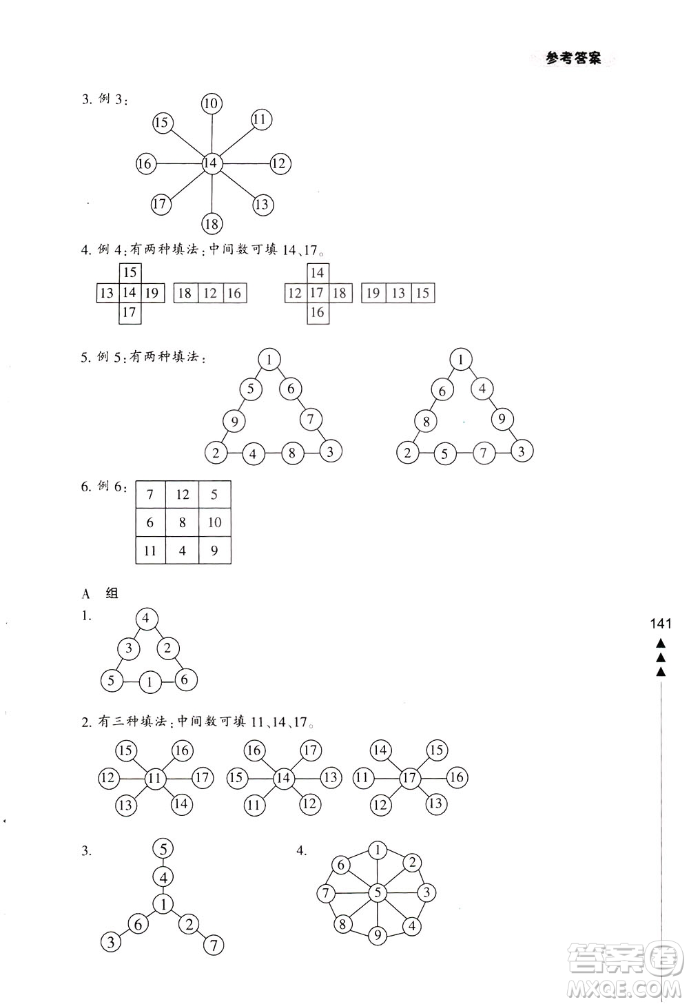 寧波出版社2021小學(xué)生輕松學(xué)奧數(shù)三年級(jí)答案