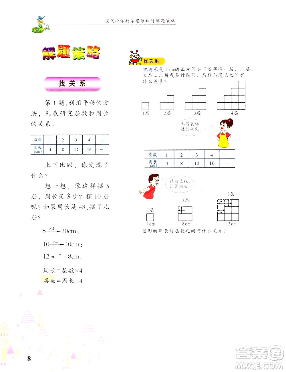 浙江大學(xué)出版社2021現(xiàn)代小學(xué)數(shù)學(xué)思維訓(xùn)練解題策略第六冊(cè)三年級(jí)下冊(cè)答案