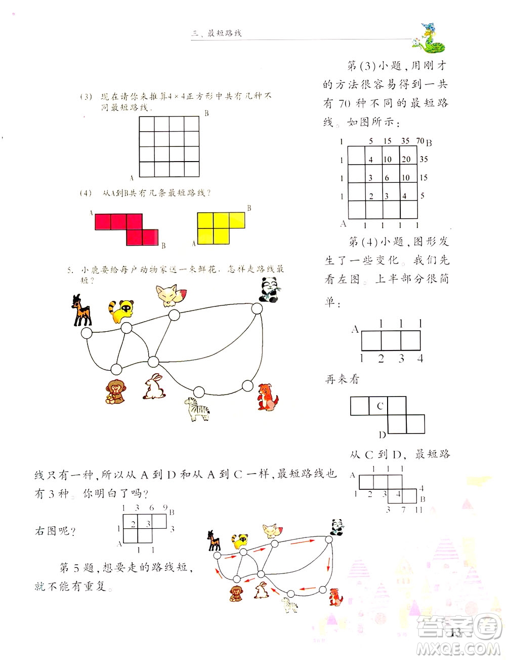 浙江大學(xué)出版社2021現(xiàn)代小學(xué)數(shù)學(xué)思維訓(xùn)練解題策略第六冊(cè)三年級(jí)下冊(cè)答案