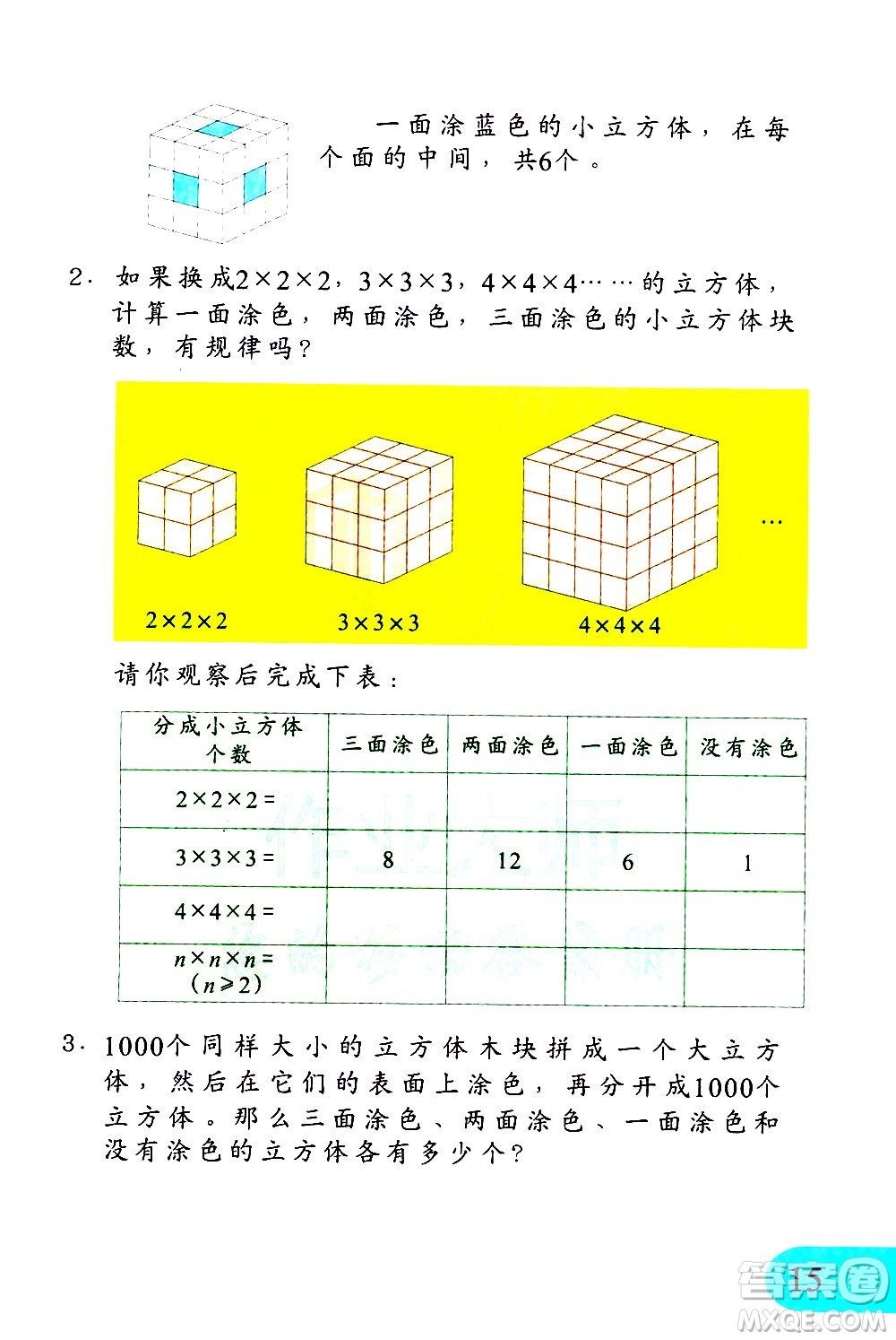 文匯出版社2021小學(xué)數(shù)學(xué)思維訓(xùn)練10五年級下冊答案