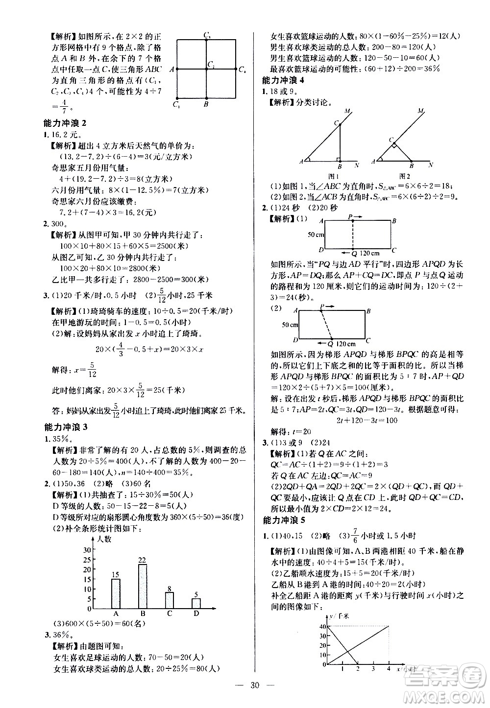 崇文書局2021舉一反三小學(xué)奧數(shù)創(chuàng)新思維六年級A版答案