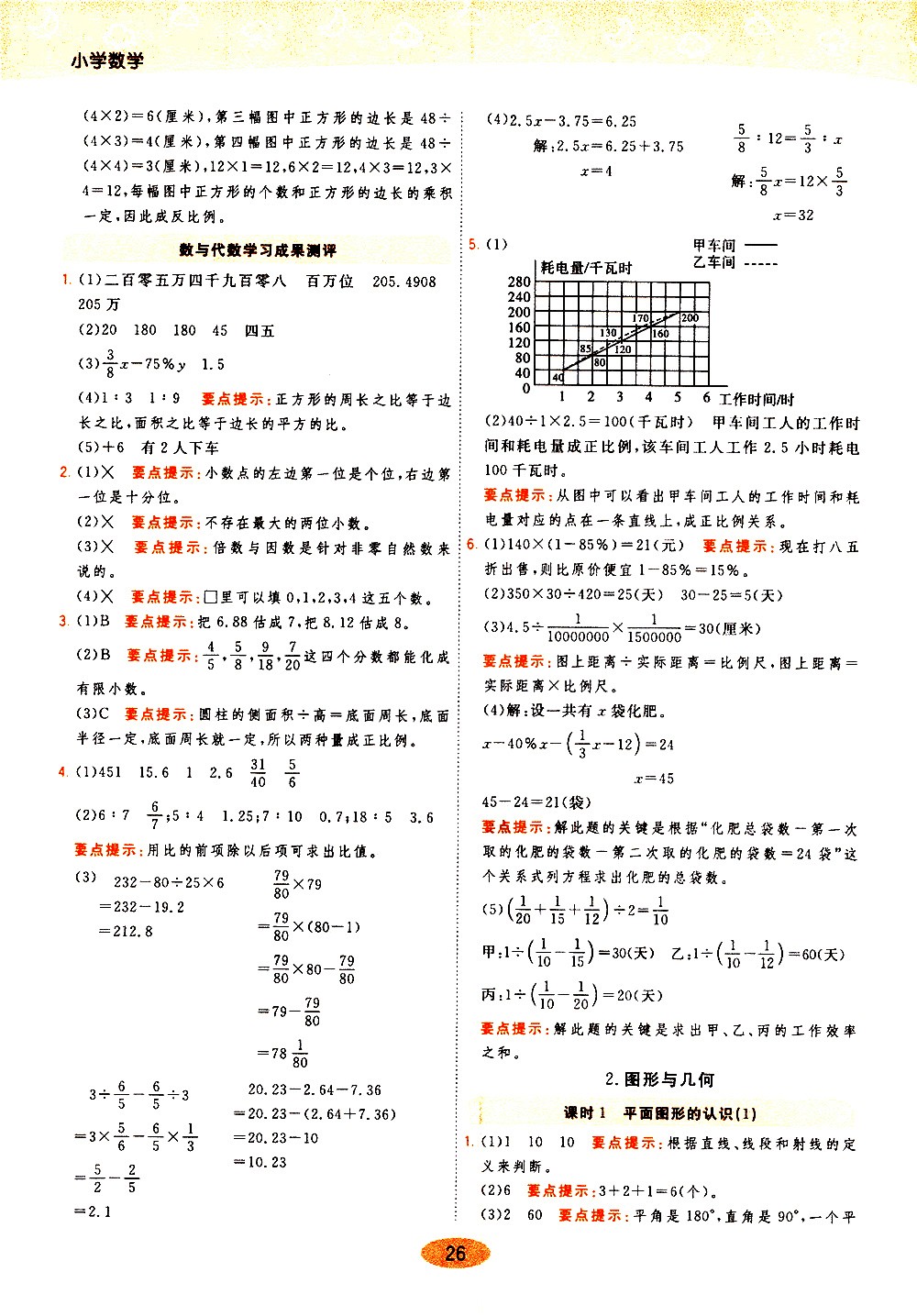 陜西師范大學(xué)出版社2021年黃岡同步練一日一練數(shù)學(xué)六年級(jí)下JS江蘇版答案