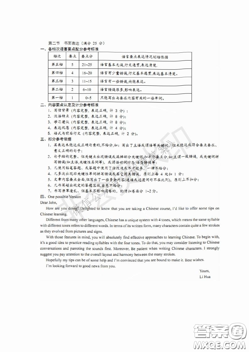 四川省2018級高中畢業(yè)班診斷性測試英語試題及答案