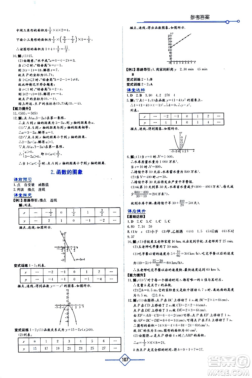 湖南教育出版社2021學(xué)法大視野數(shù)學(xué)八年級下冊華東師大版答案