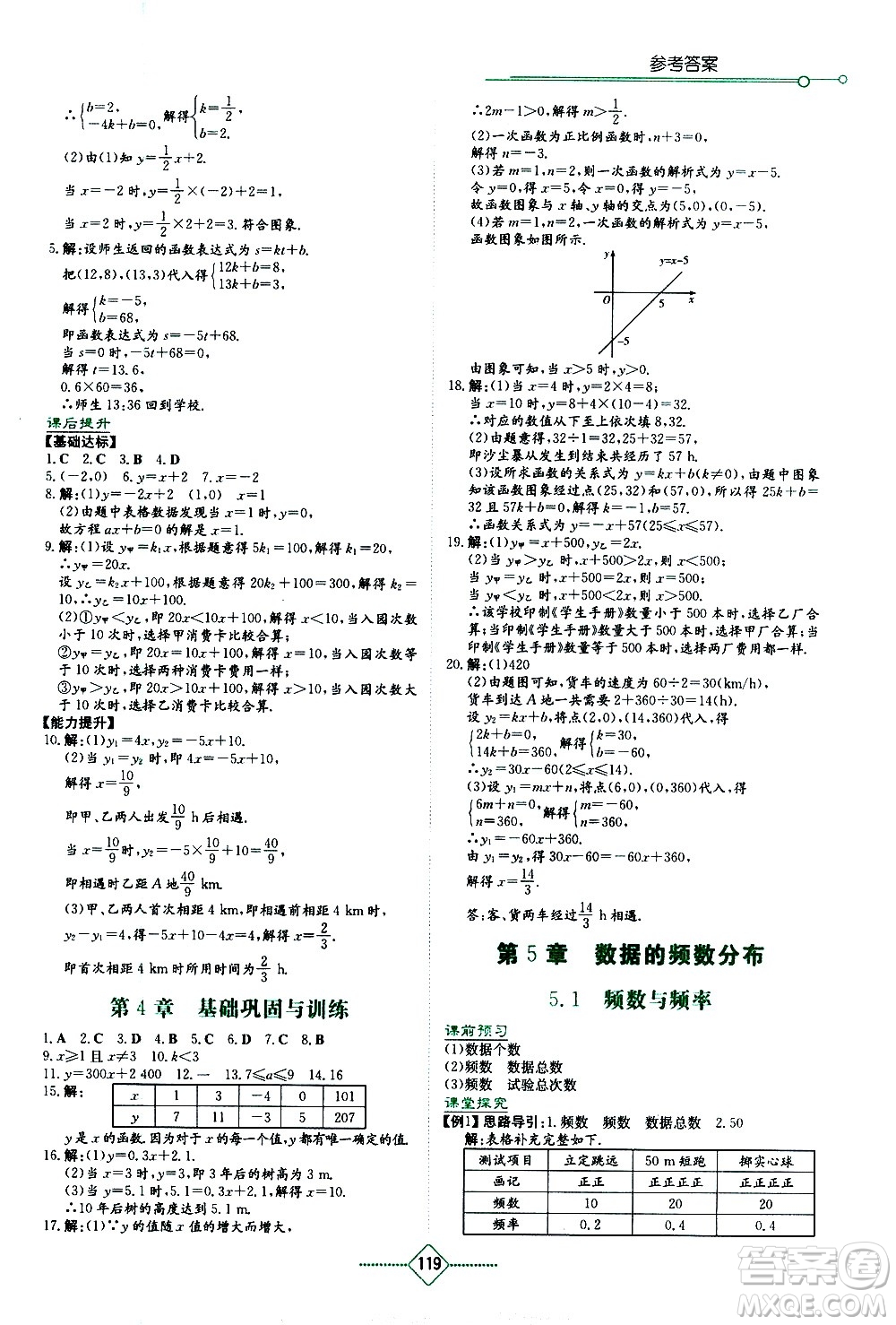 湖南教育出版社2021學(xué)法大視野數(shù)學(xué)八年級下冊湘教版答案