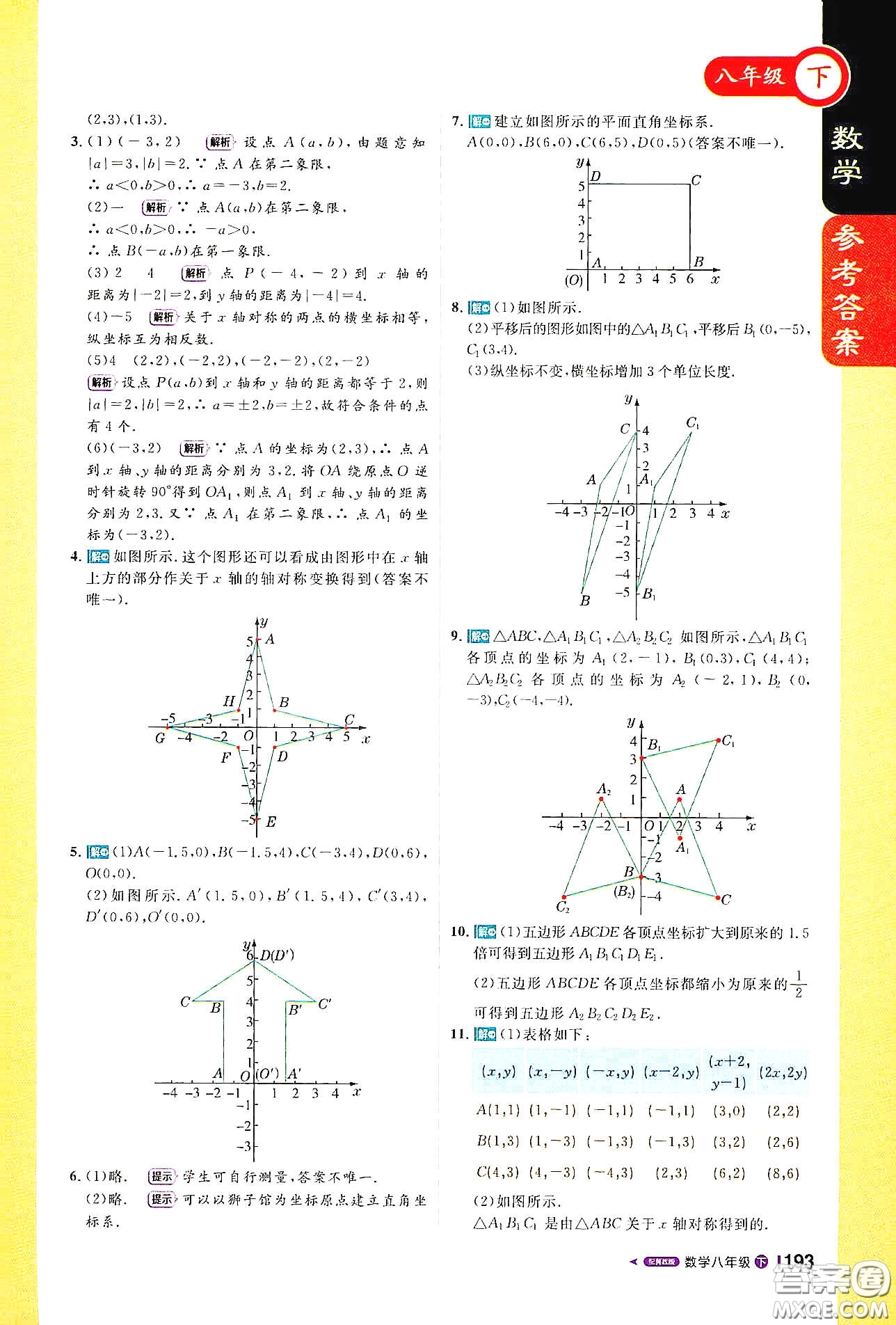 北京教育出版社2021年1+1輕巧奪冠課堂直播八年級數(shù)學下冊冀教版答案