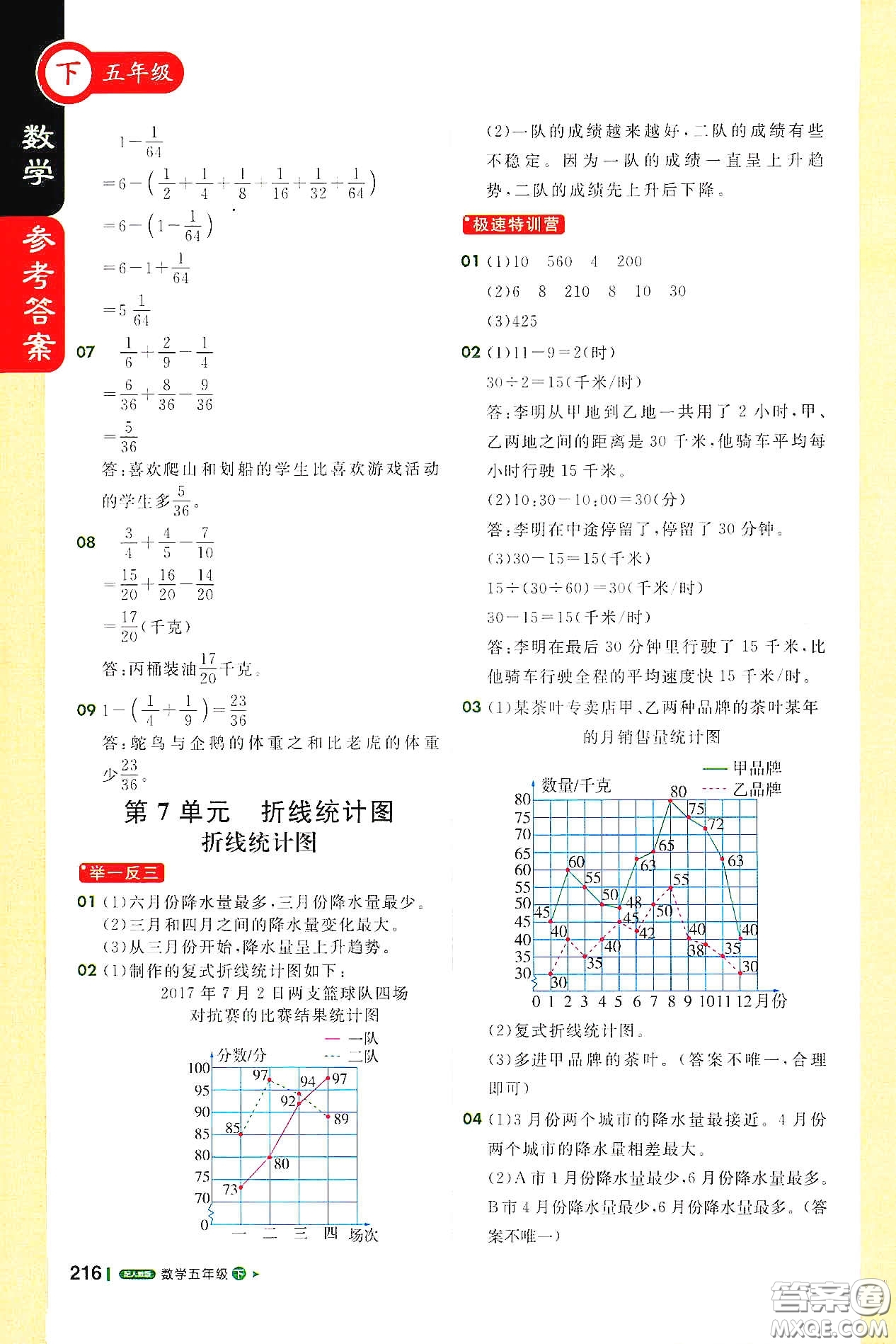 北京教育出版社2021年1+1輕巧奪冠課堂直播五年級數(shù)學(xué)下冊人教版答案