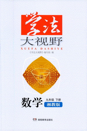 湖南教育出版社2021學(xué)法大視野數(shù)學(xué)九年級(jí)下冊(cè)湘教版答案