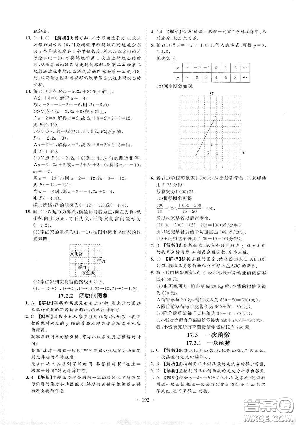 海南出版社2021新課程同步練習(xí)冊(cè)八年級(jí)數(shù)學(xué)下冊(cè)華東師大版答案