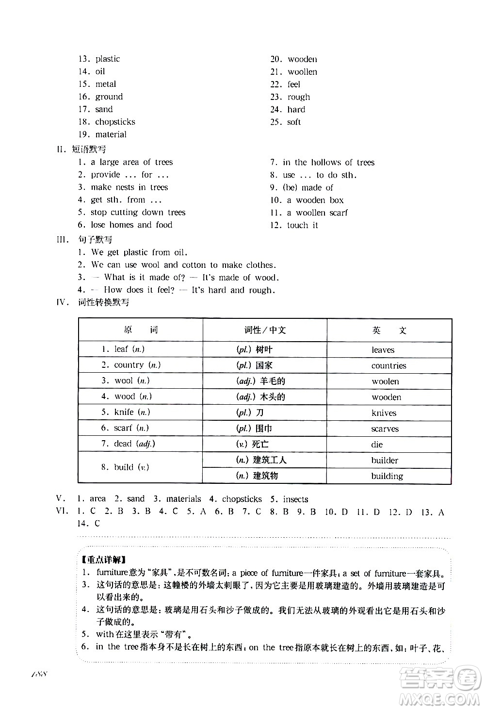 華東師范大學(xué)出版社2021華東師大版一課一練六年級英語增強(qiáng)版第二學(xué)期答案