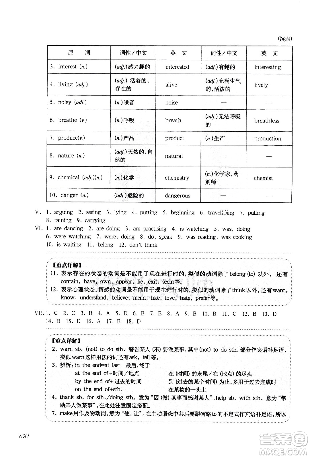 華東師范大學(xué)出版社2021華東師大版一課一練八年級(jí)英語增強(qiáng)版第二學(xué)期答案