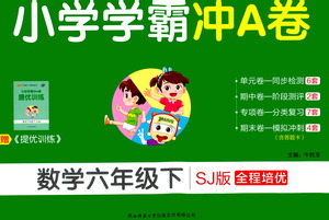 陜西師范大學(xué)出版總社有限公司2021小學(xué)學(xué)霸沖A卷數(shù)學(xué)六年級下冊SJ蘇教版答案