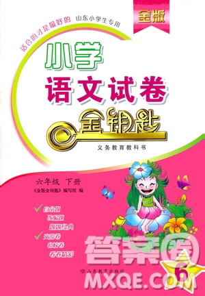 山東教育出版社2021金版小學(xué)語(yǔ)文試卷金鑰匙六年級(jí)下冊(cè)山東專(zhuān)用答案