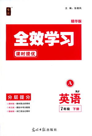 光明日報出版社2021全效學(xué)習(xí)課時提優(yōu)英語七年級下冊RJ人教版A版答案