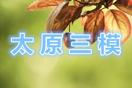 太原市2021高三年級(jí)模擬考試三語(yǔ)文試卷及答案