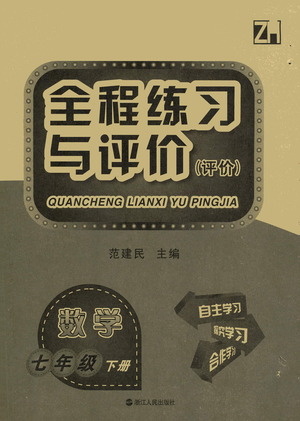 浙江人民出版社2021全程練習(xí)與評(píng)價(jià)評(píng)價(jià)七年級(jí)下冊(cè)數(shù)學(xué)ZH浙教版答案