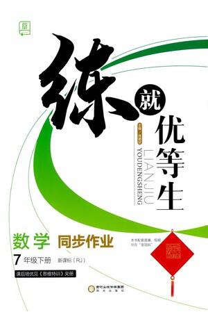 陽光出版社2021練就優(yōu)等生數(shù)學(xué)同步作業(yè)七年級下冊新課標(biāo)RJ人教版答案