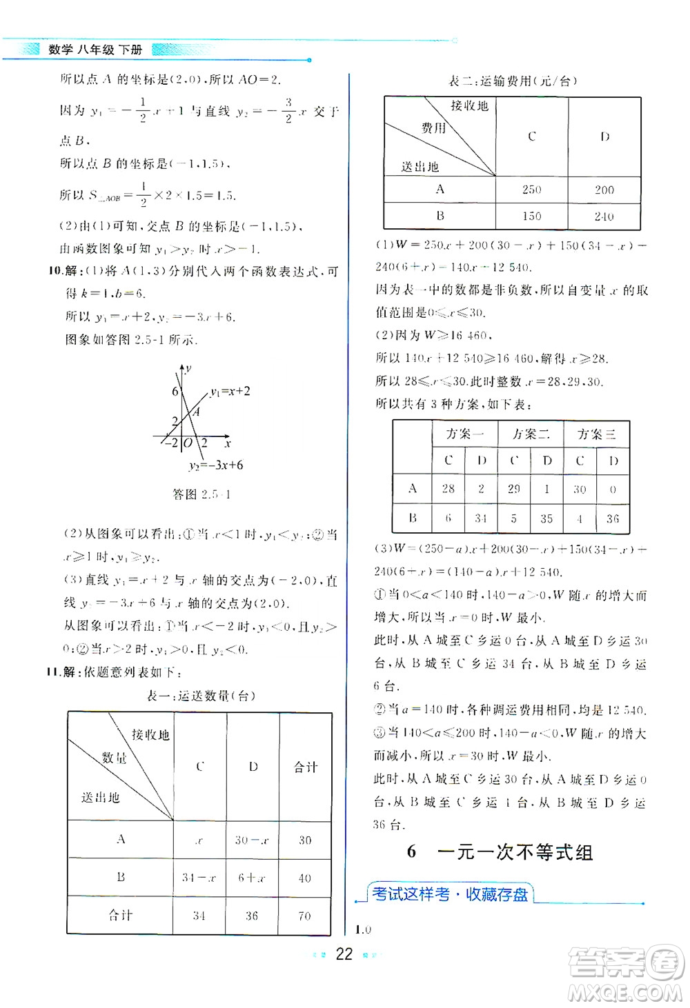 現(xiàn)代教育出版社2021教材解讀數(shù)學(xué)八年級下冊BS北師大版答案