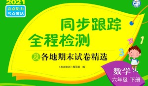 新世紀出版社2021同步跟蹤全程檢測及各地期末試卷精選數(shù)學六年級下冊蘇教版答案