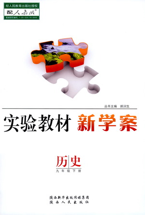 陜西人民出版社2021實(shí)驗(yàn)教材新學(xué)案歷史九年級(jí)下冊(cè)人教版參考答案