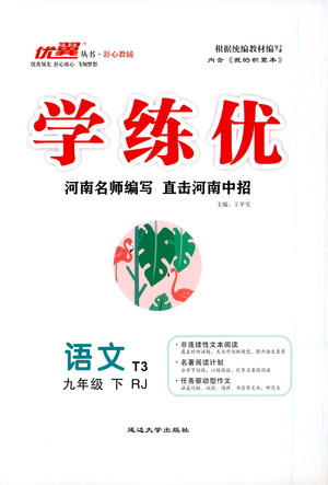 延邊大學(xué)出版社2021學(xué)練優(yōu)語(yǔ)文九年級(jí)下冊(cè)人教版河南專版答案