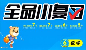 陽光出版社2021全品小復習六年級下冊數(shù)學人教版參考答案