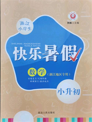 延邊人民出版社2021快樂暑假小升初數(shù)學(xué)參考答案