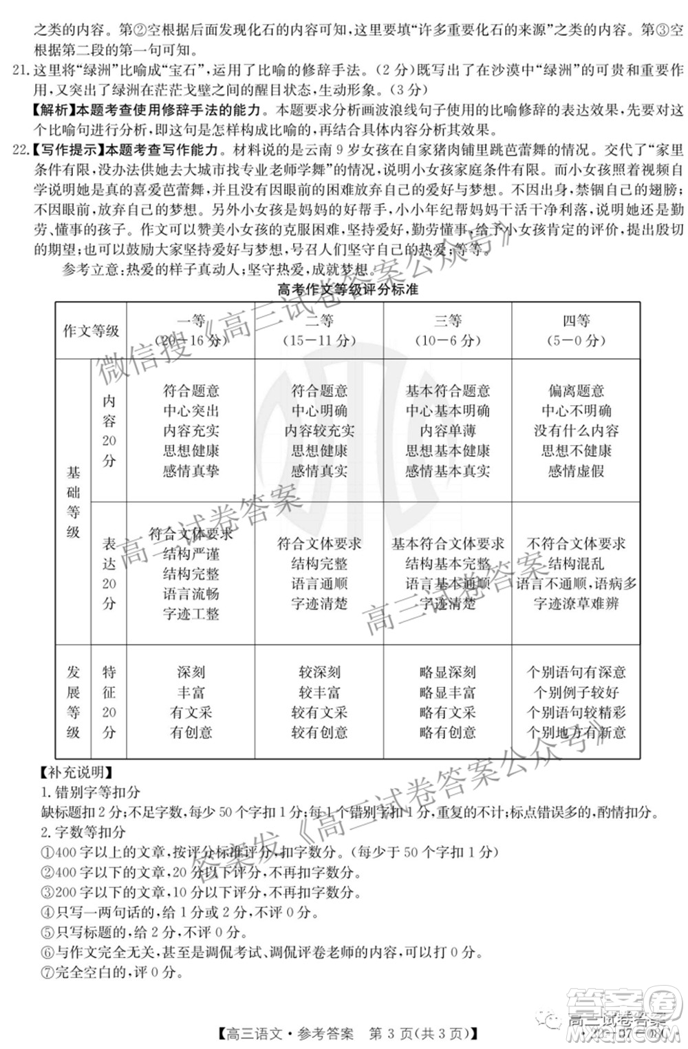 2022屆貴州金太陽聯(lián)考高三語文答案