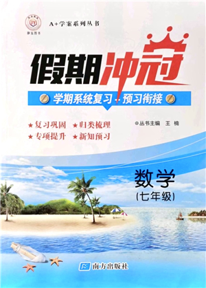 南方出版社2021假期沖冠學期系統(tǒng)復習預習銜接七年級數(shù)學人教版答案