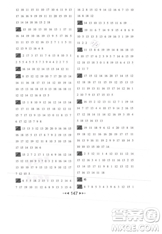 河北少年兒童出版社2021小學(xué)數(shù)學(xué)計(jì)算高手一年級(jí)上冊(cè)北師大版答案