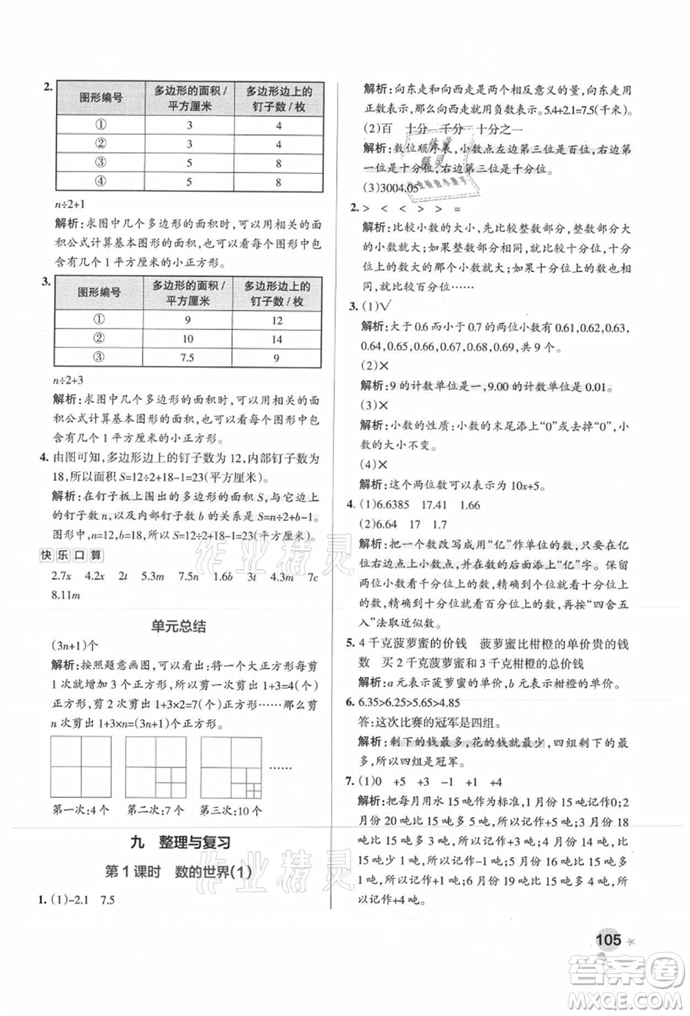 陜西師范大學出版總社有限公司2021秋季小學學霸作業(yè)本五年級數(shù)學上冊SJ蘇教版答案