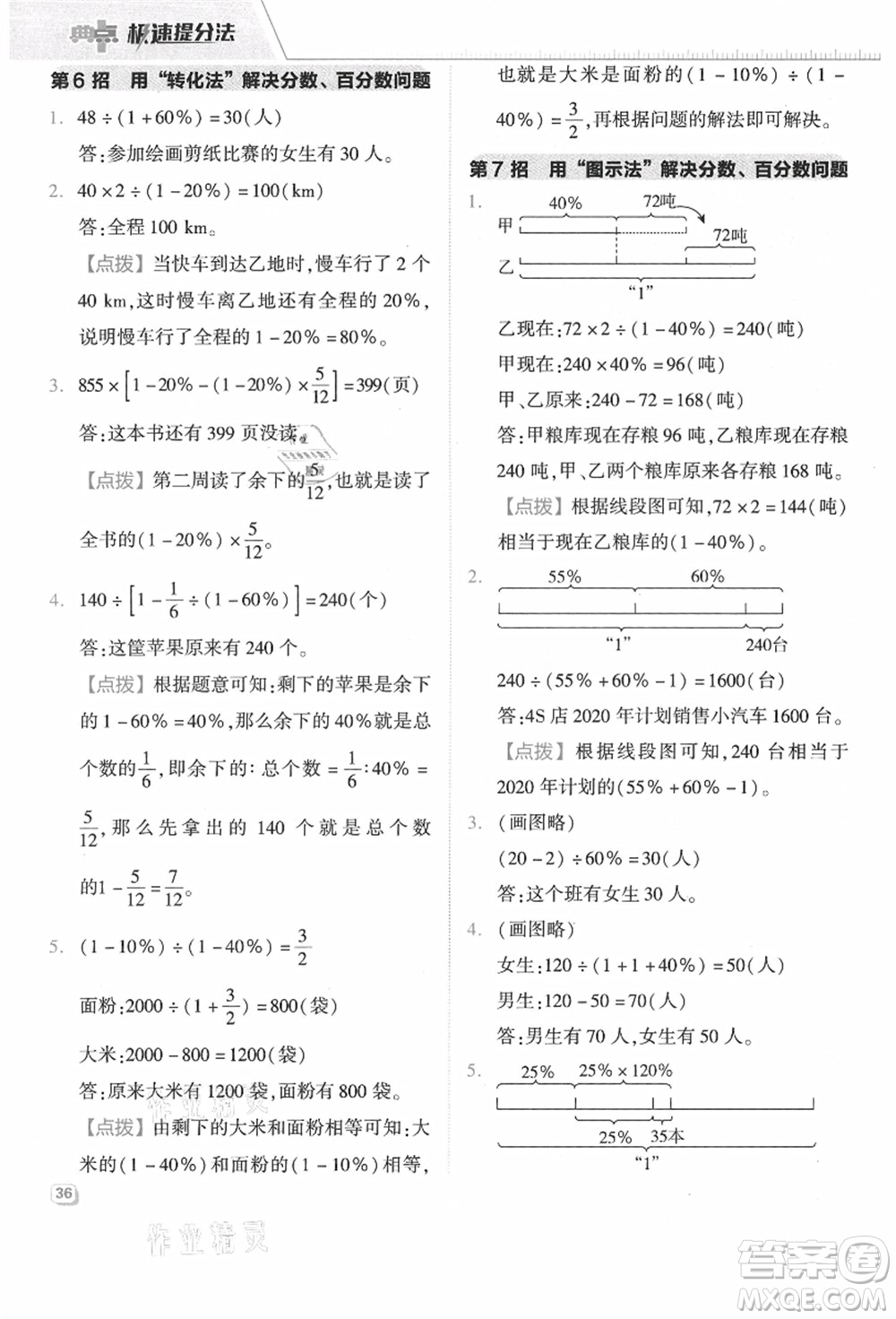 吉林教育出版社2021典中點(diǎn)綜合應(yīng)用創(chuàng)新題六年級(jí)數(shù)學(xué)上冊(cè)JJ冀教版答案