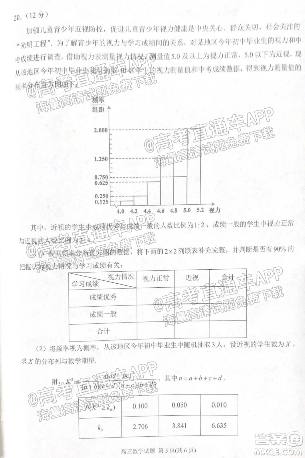 泉州市2022屆高中畢業(yè)班質(zhì)量監(jiān)測(cè)一高三數(shù)學(xué)試題及答案