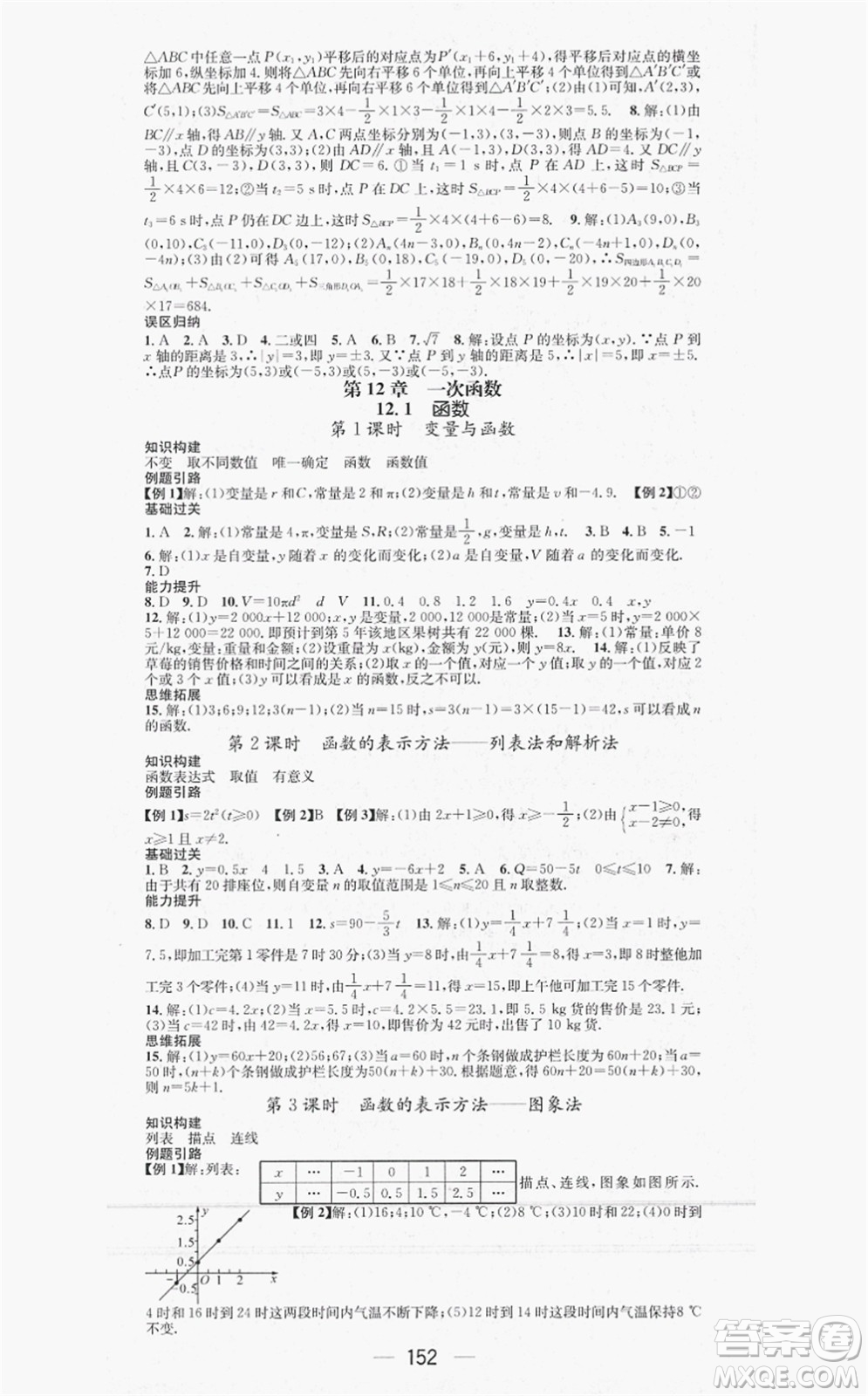 新世紀出版社2021名師測控八年級數(shù)學上冊HK滬科版答案