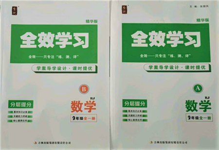 吉林出版集團(tuán)有限責(zé)任公司2021全效學(xué)習(xí)課時(shí)提優(yōu)九年級(jí)數(shù)學(xué)人教版精華版參考答案