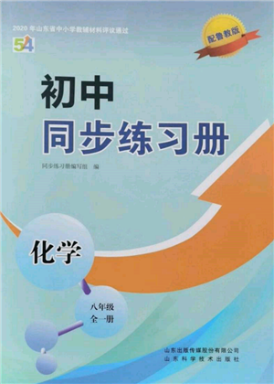 山東科學(xué)技術(shù)出版社2021初中同步練習(xí)冊五四制八年級化學(xué)魯教版參考答案