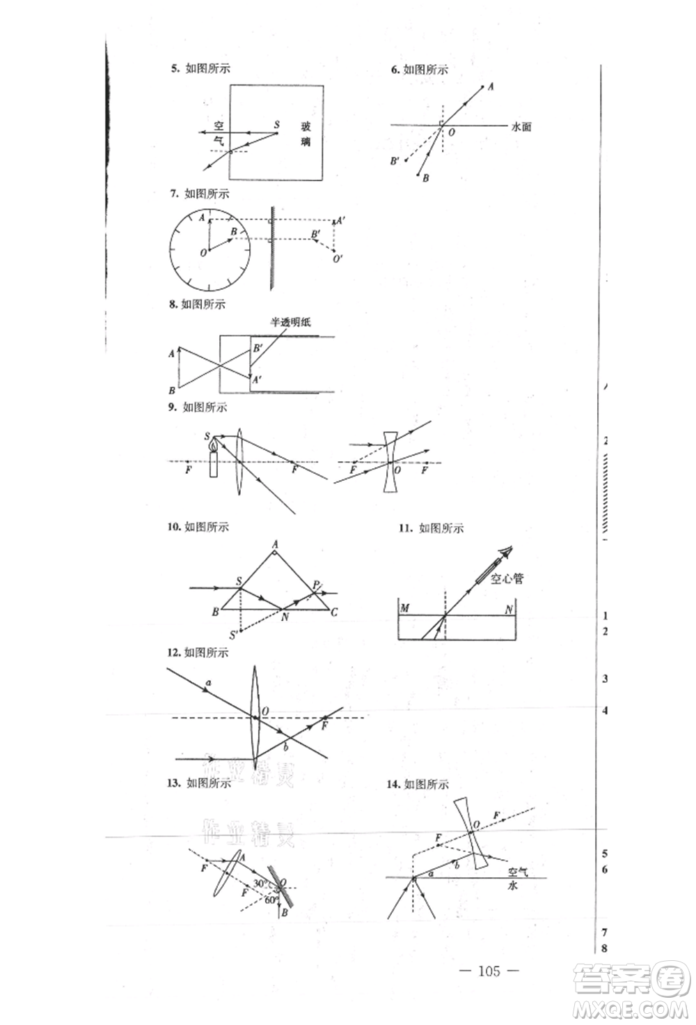 吉林教育出版社2021創(chuàng)新思維全程備考金題一卷通八年級(jí)物理上冊(cè)人教版參考答案